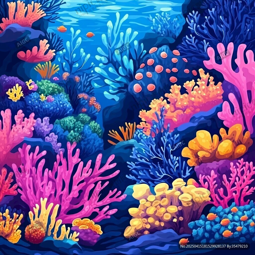 梦幻海底珊瑚世界