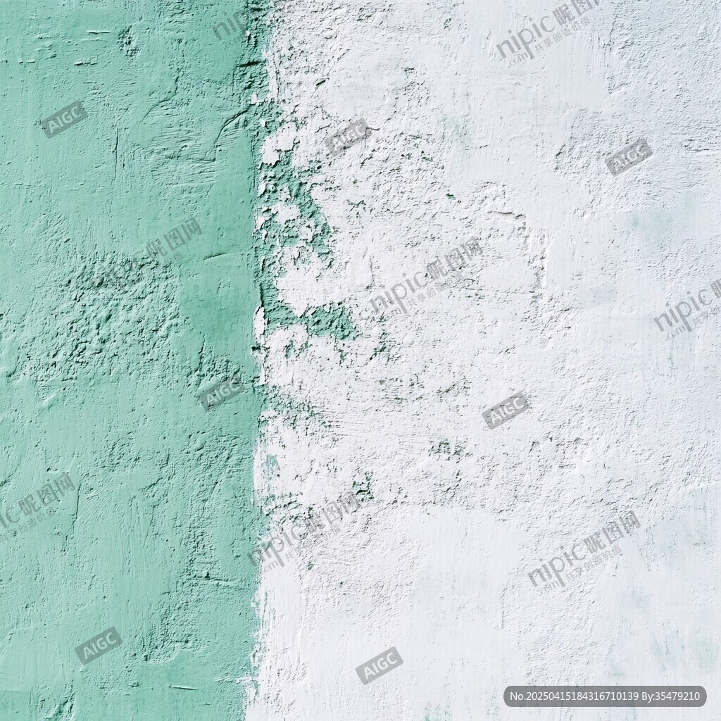 绿白双色斑驳墙面纹理