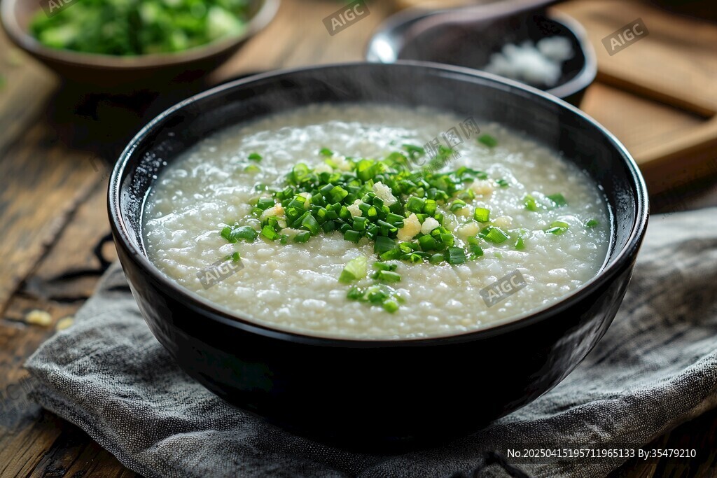 鲜香葱花粥 暖胃又暖心