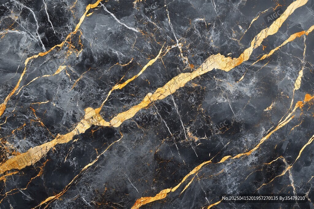 黑金大理石纹理