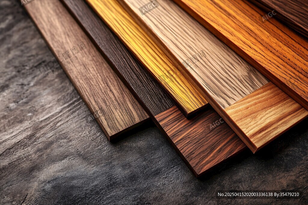 多样木纹地板展示