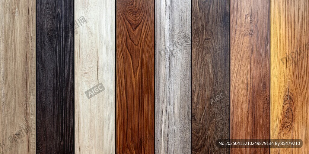 多样木纹地板展示