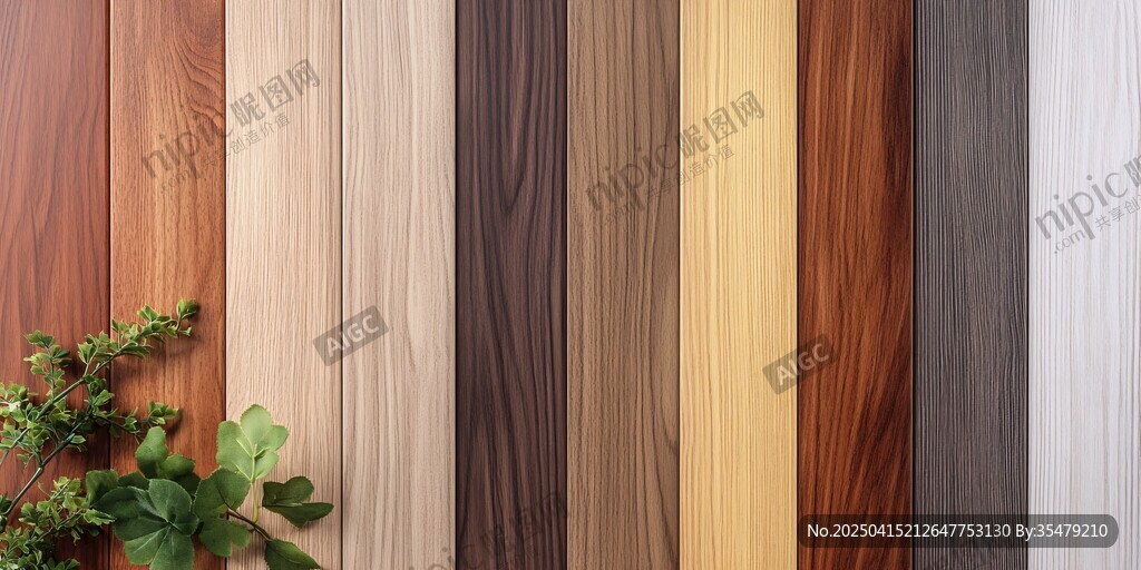 多样木纹板材展示