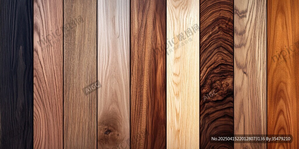 多样木材纹理展示