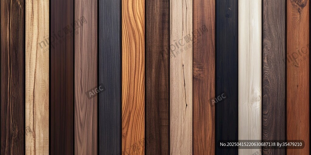 多样木纹板材展示