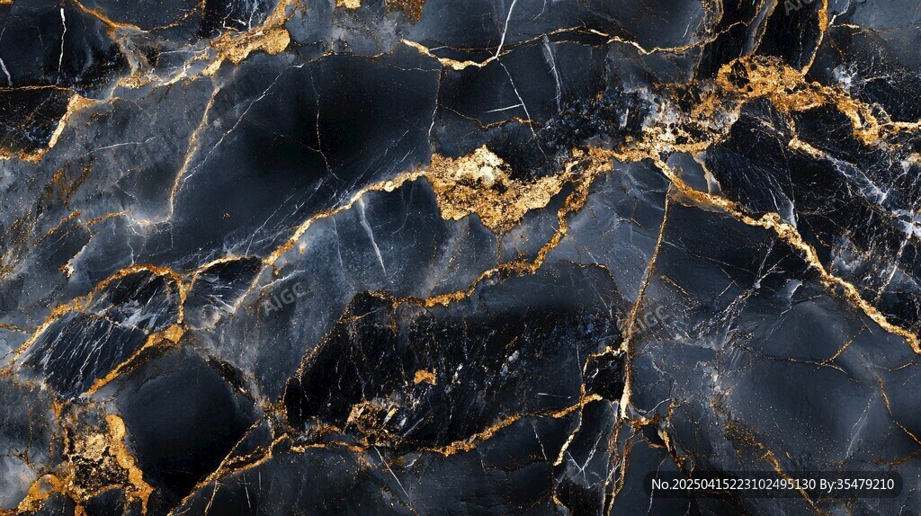 黑金大理石纹理