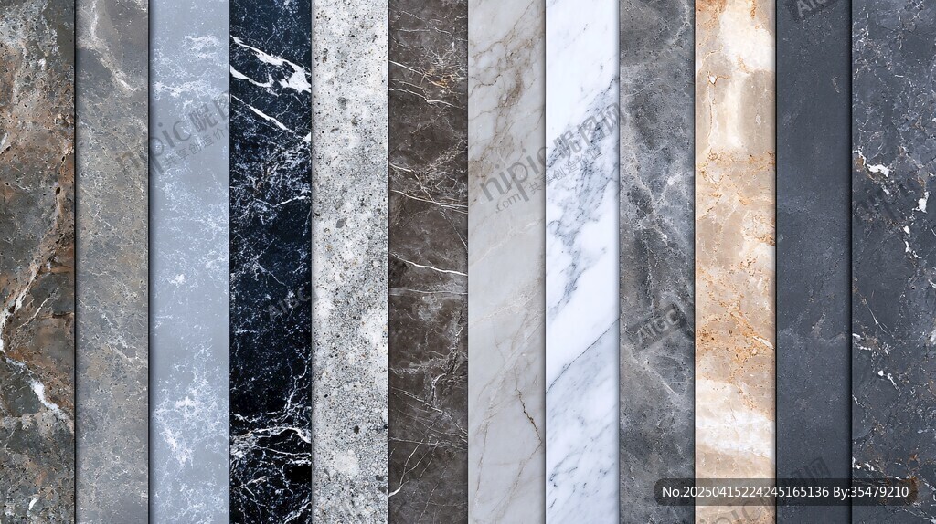 多样大理石纹理展示