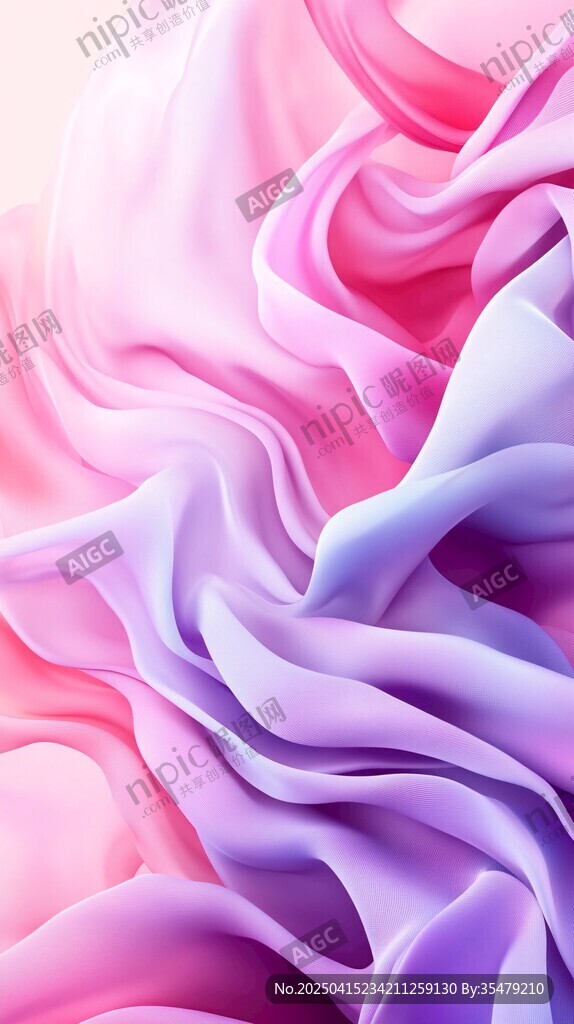 梦幻渐变色彩流动纹理图
