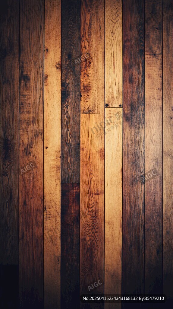 复古木质纹理墙面背景