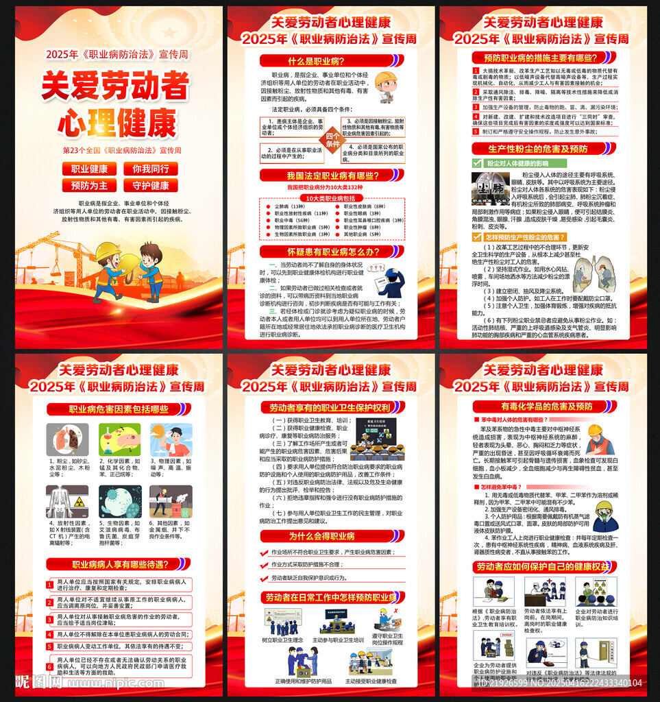 职业病展板