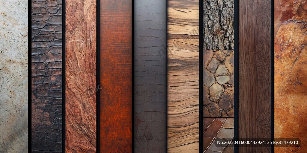 多样木材纹理展示