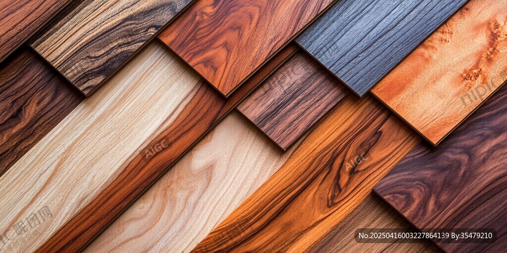 多样木纹板材展示