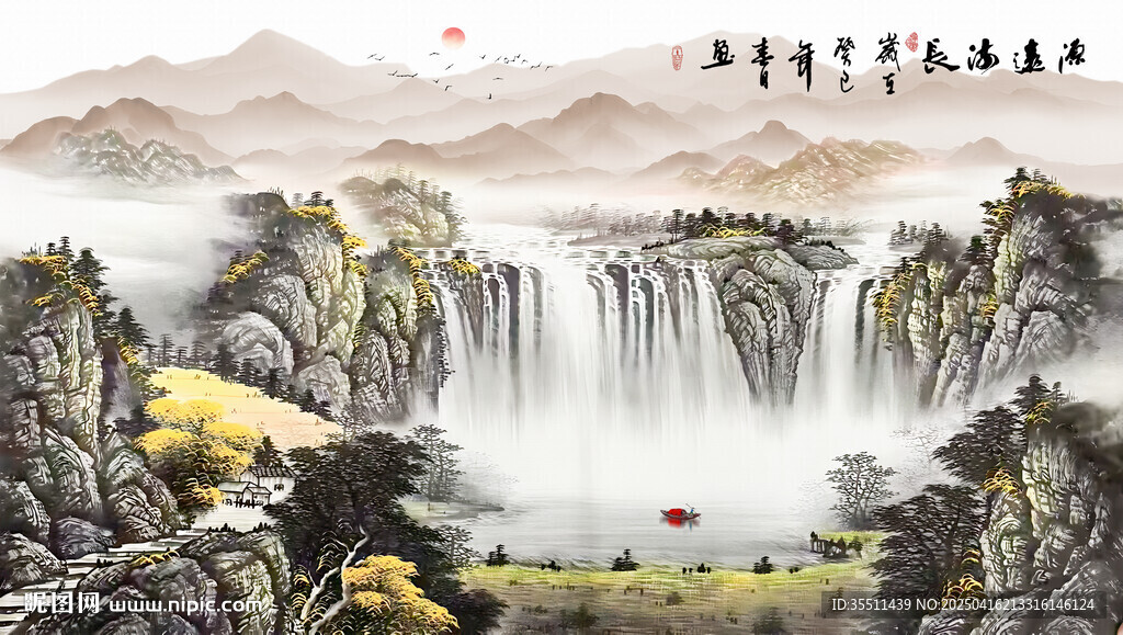 山水画国画