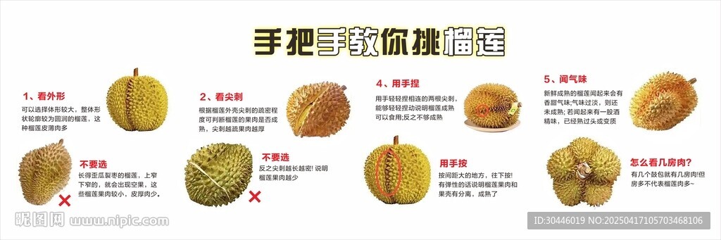榴莲 食品  健康食物 水果 