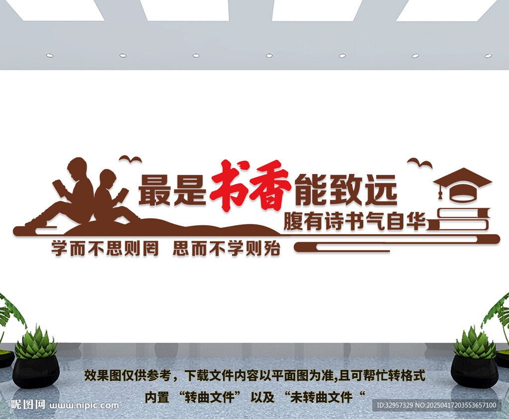 阅读室文化墙