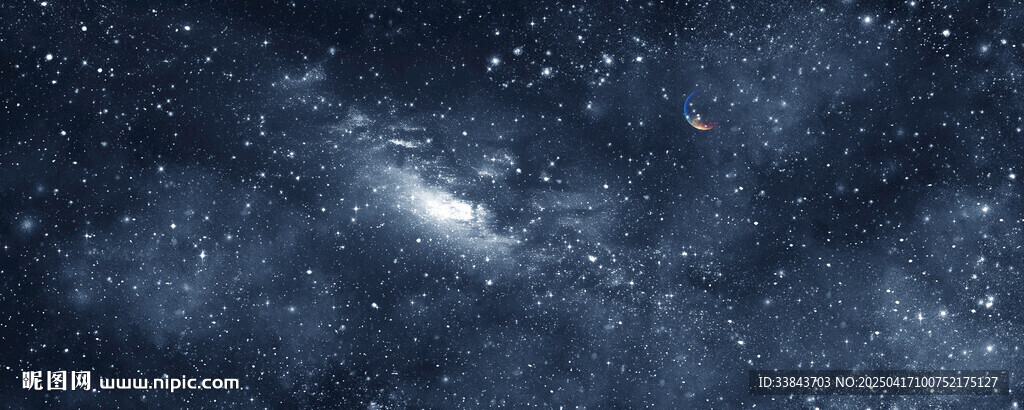 灰色星空背景图