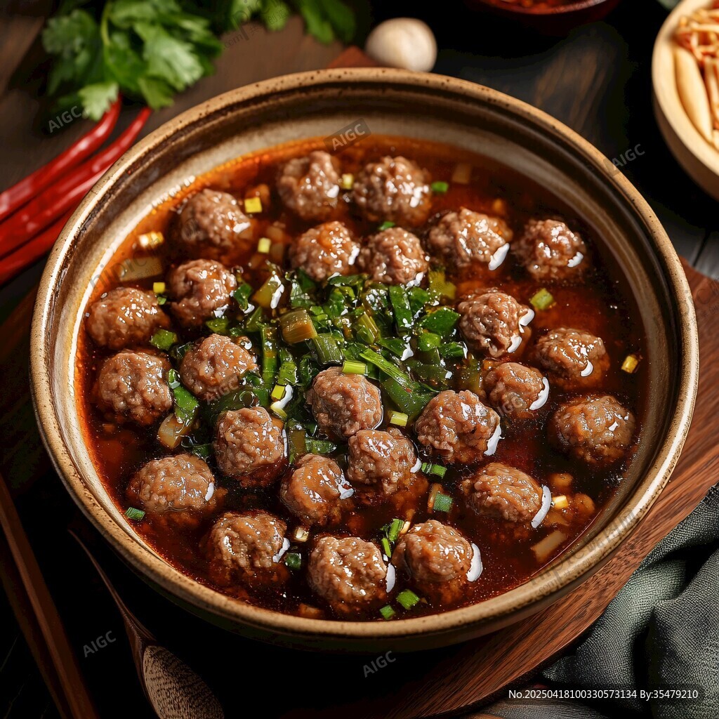 砂锅牛肉丸 鲜香诱人