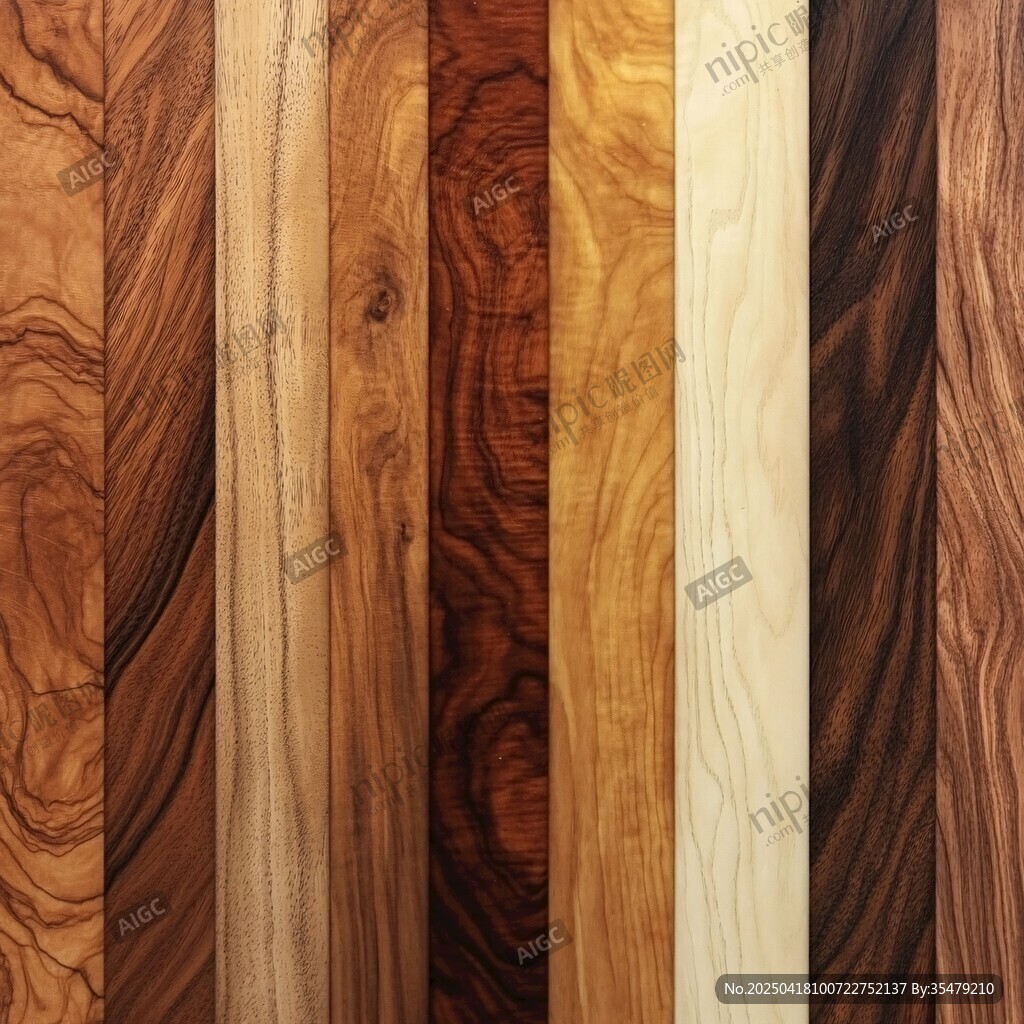 多样木纹展示 木材纹理之美