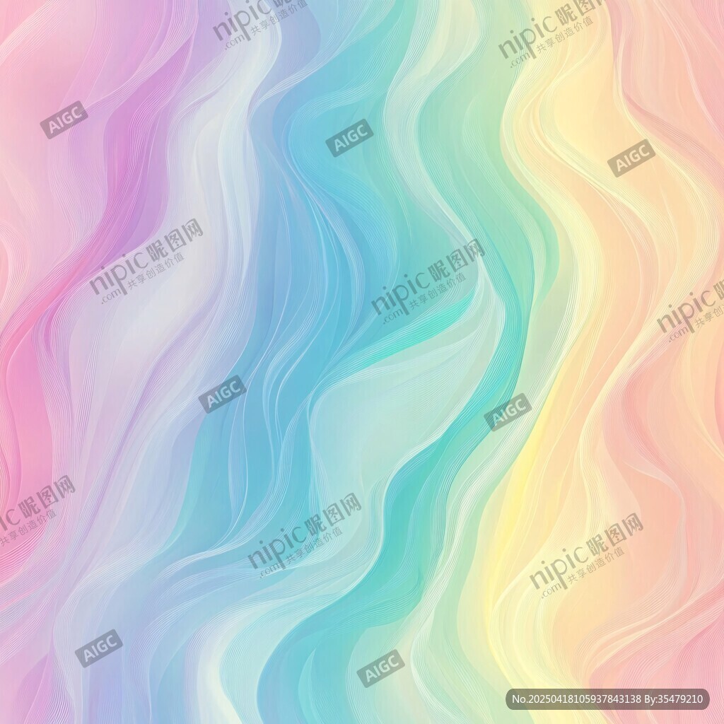 梦幻渐变彩色流体背景图