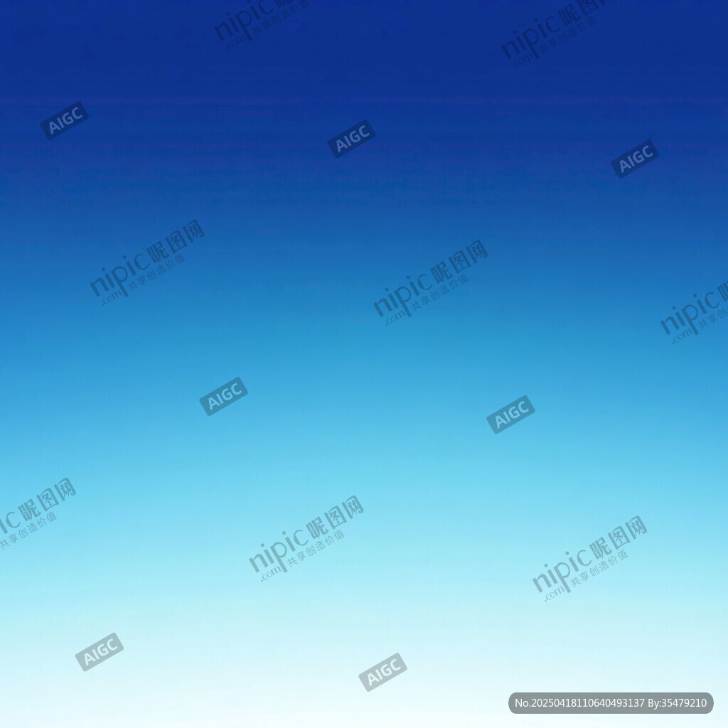 渐变蓝色天空背景图