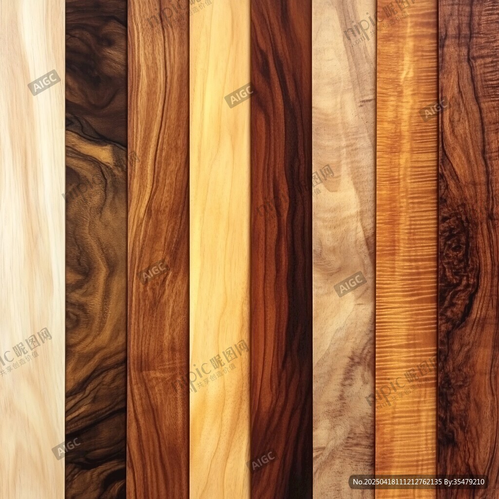 多样木材纹理展示