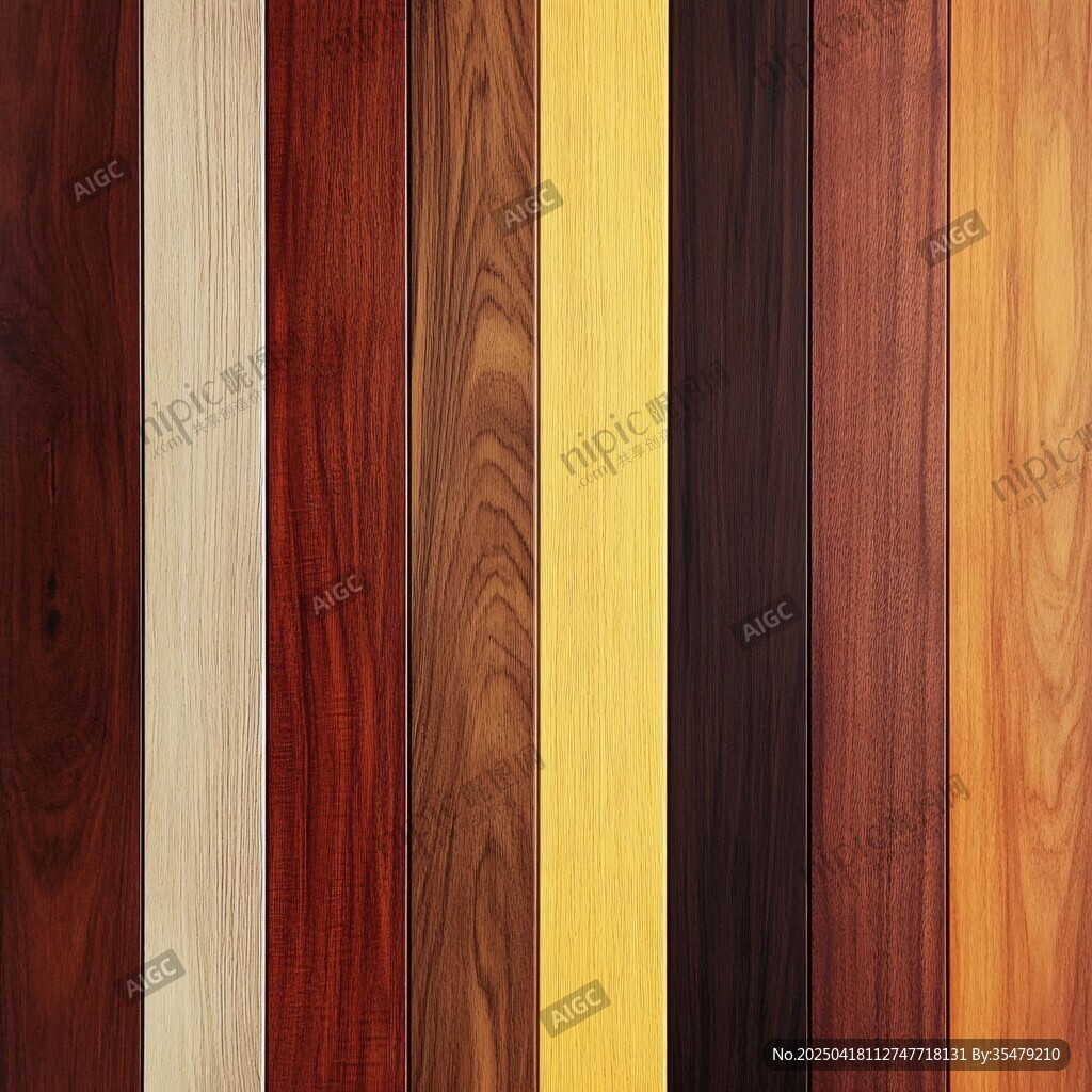 多样木纹板材展示