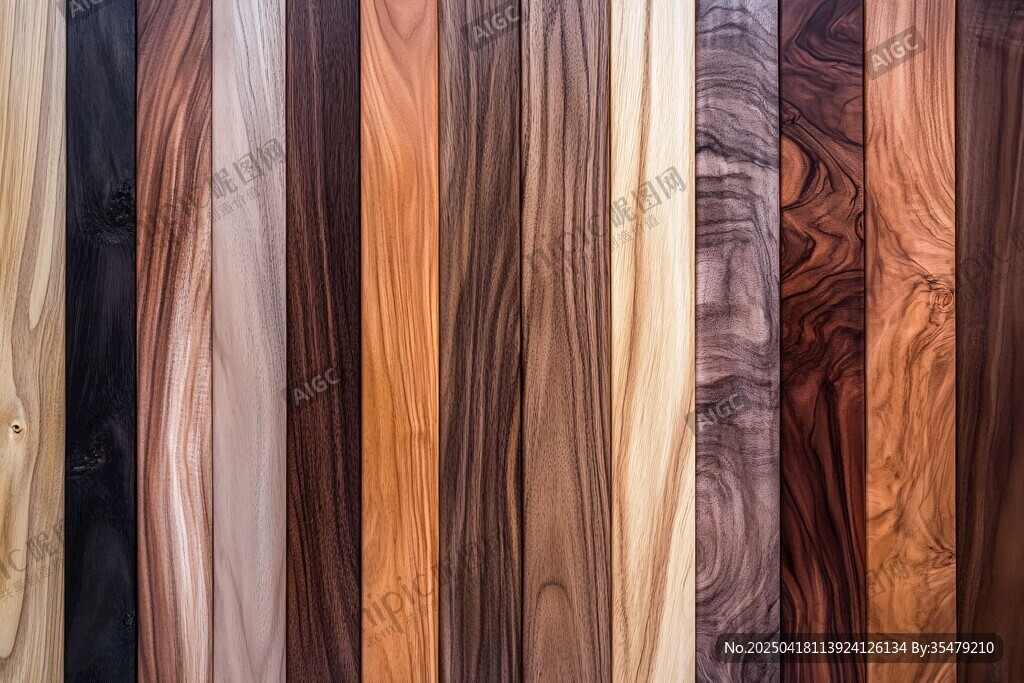 多样木材纹理展示