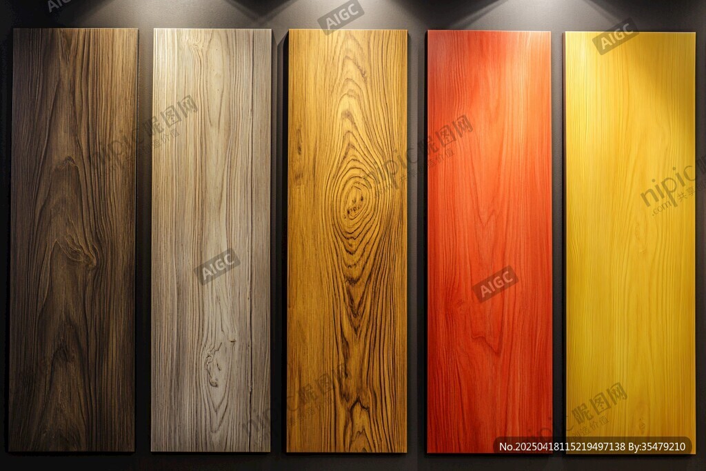 多样木纹板材展示