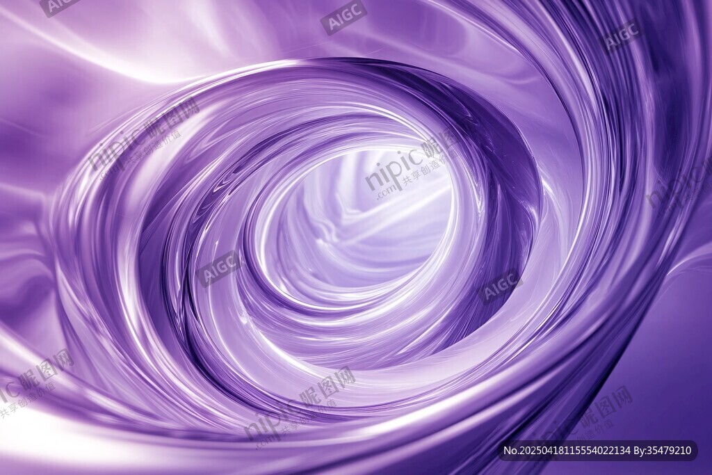 梦幻紫色旋涡纹理背景
