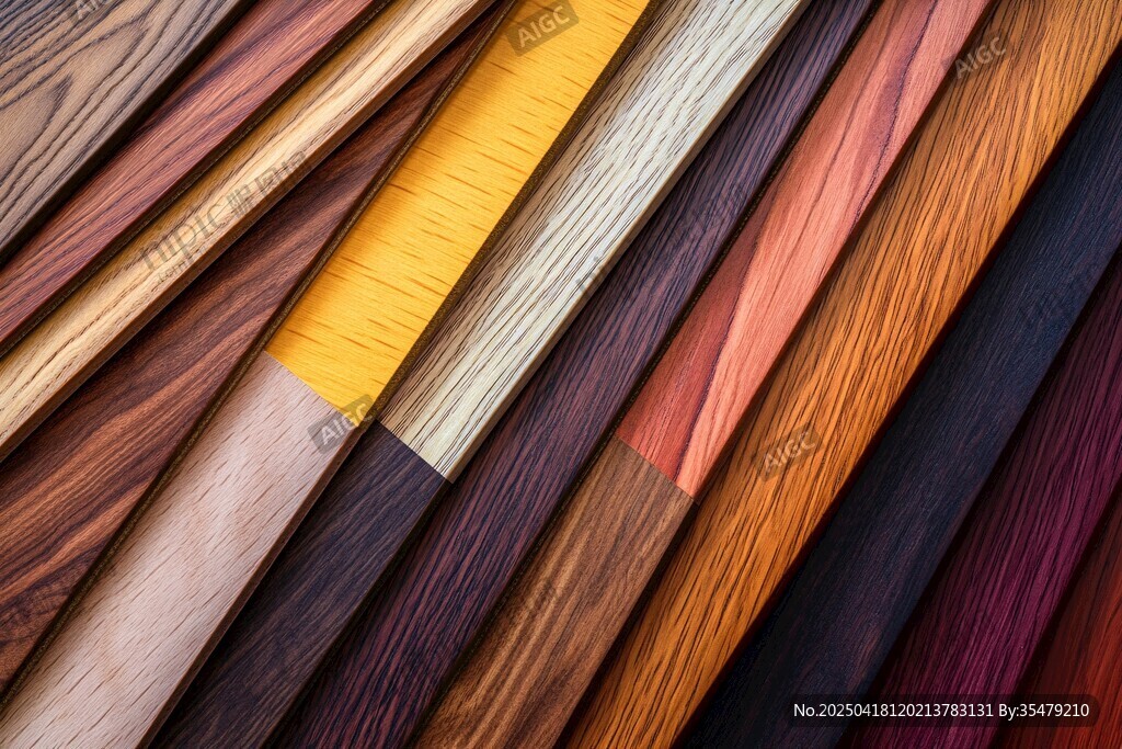 多样木纹板材展示