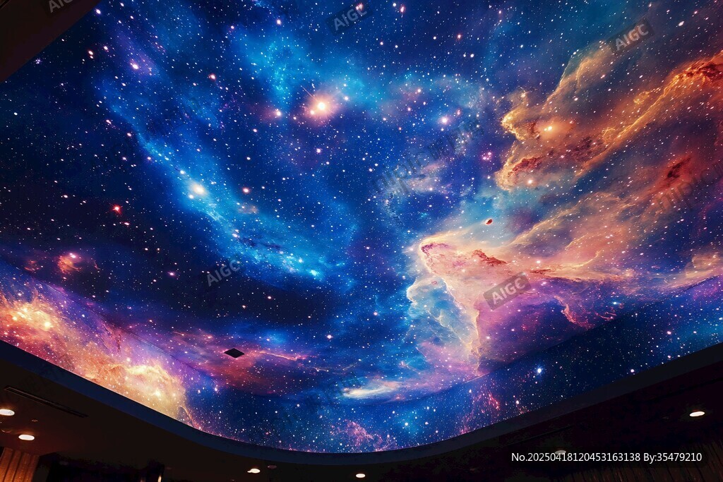 梦幻星空天花板