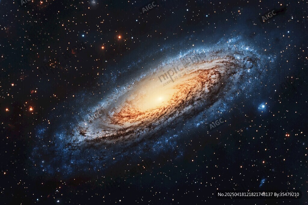 璀璨螺旋星系 宇宙奇观