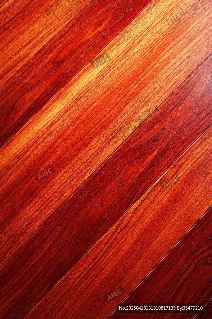 红木地板纹理特写