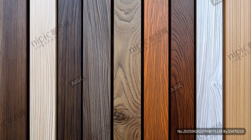 多样木纹板材展示