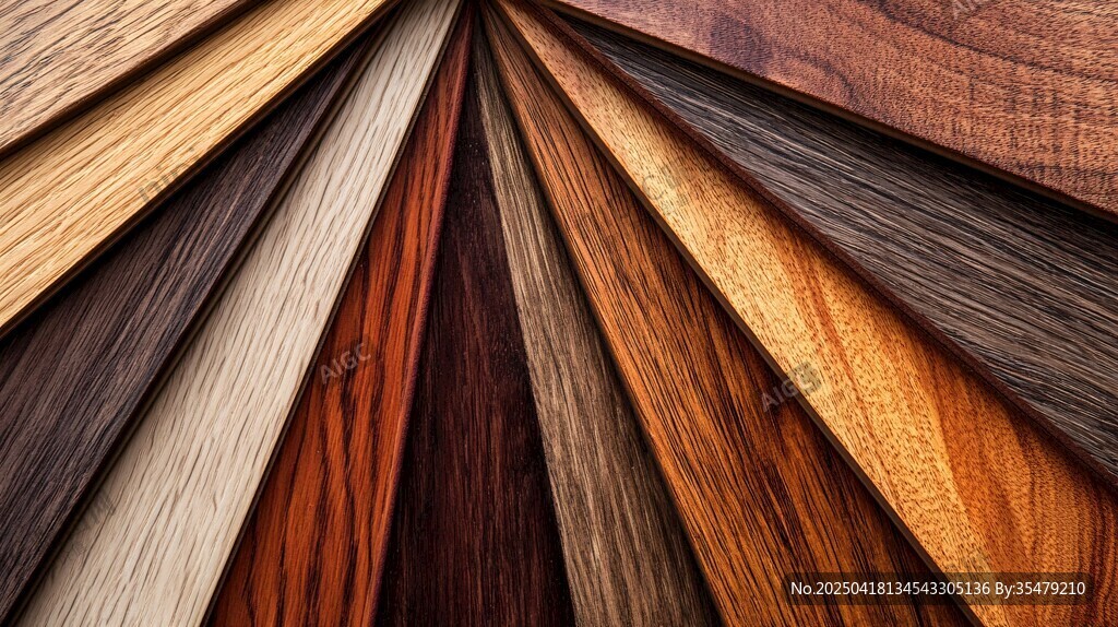 多样木纹板材展示