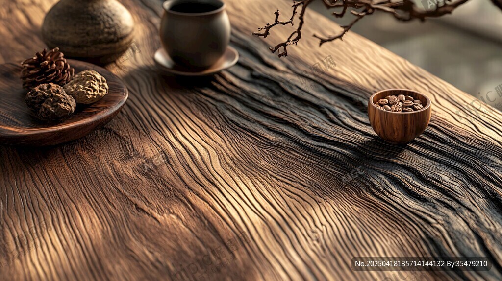 古朴茶席 自然雅致之境