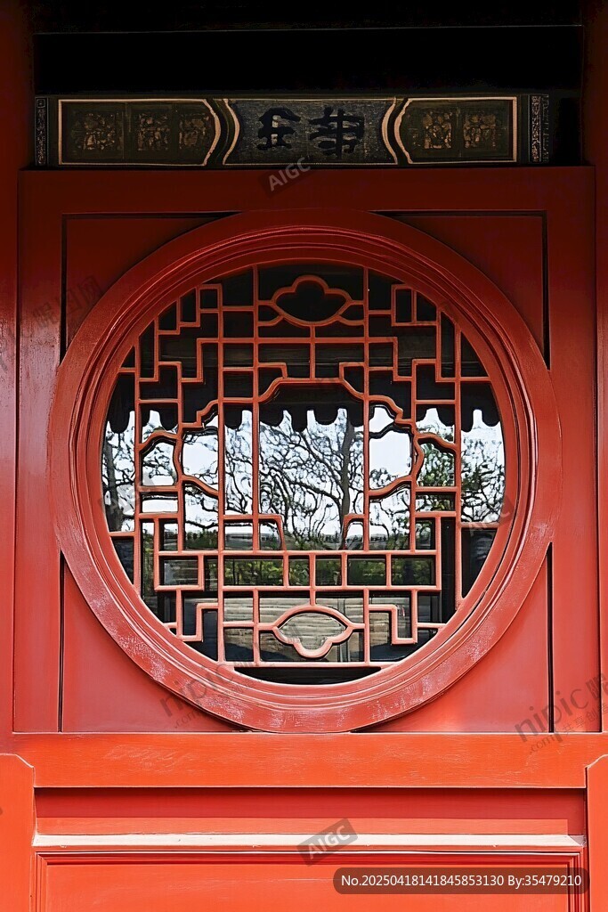 中式红窗古韵