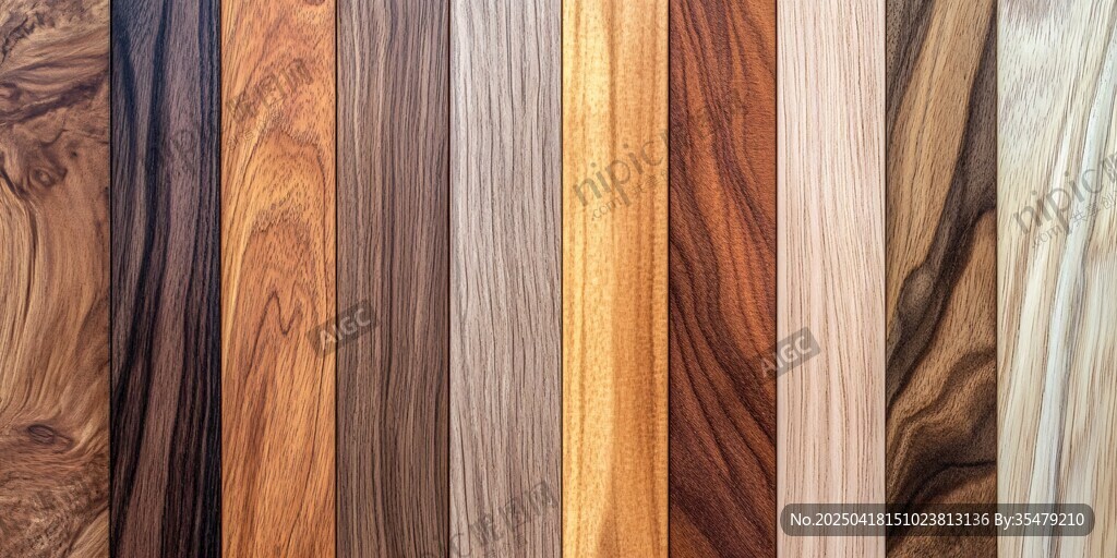 多样木材纹理展示