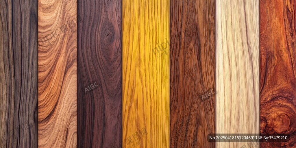 多样木材纹理展示