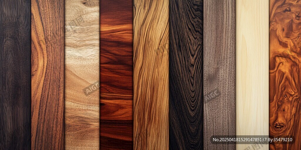 多样木材纹理展示