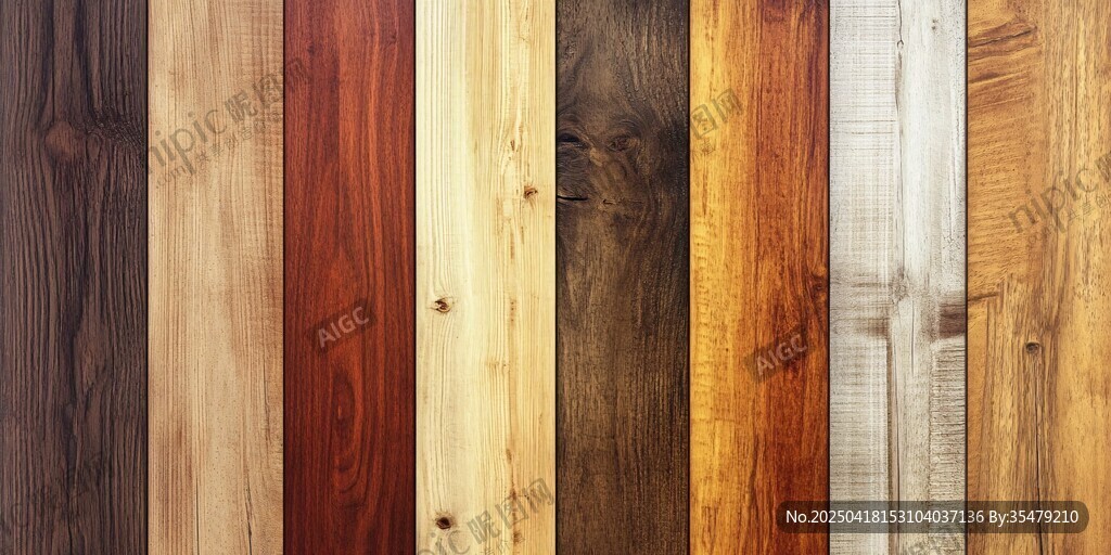 多样木纹板材展示