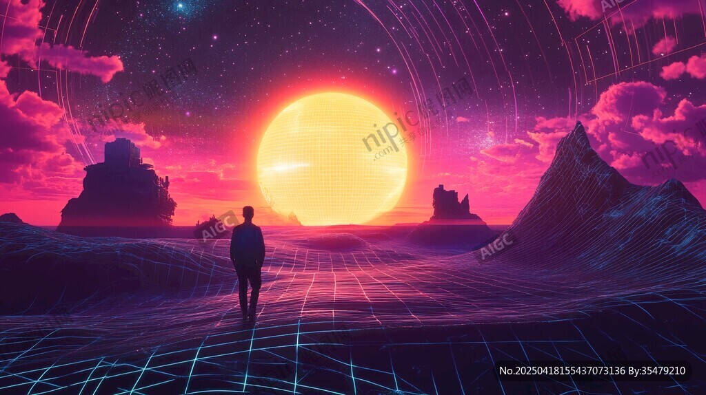 漫步奇幻星际景观