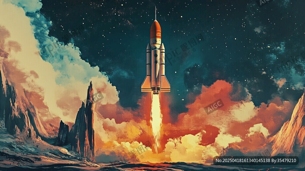 火箭升空 星际探索的起点