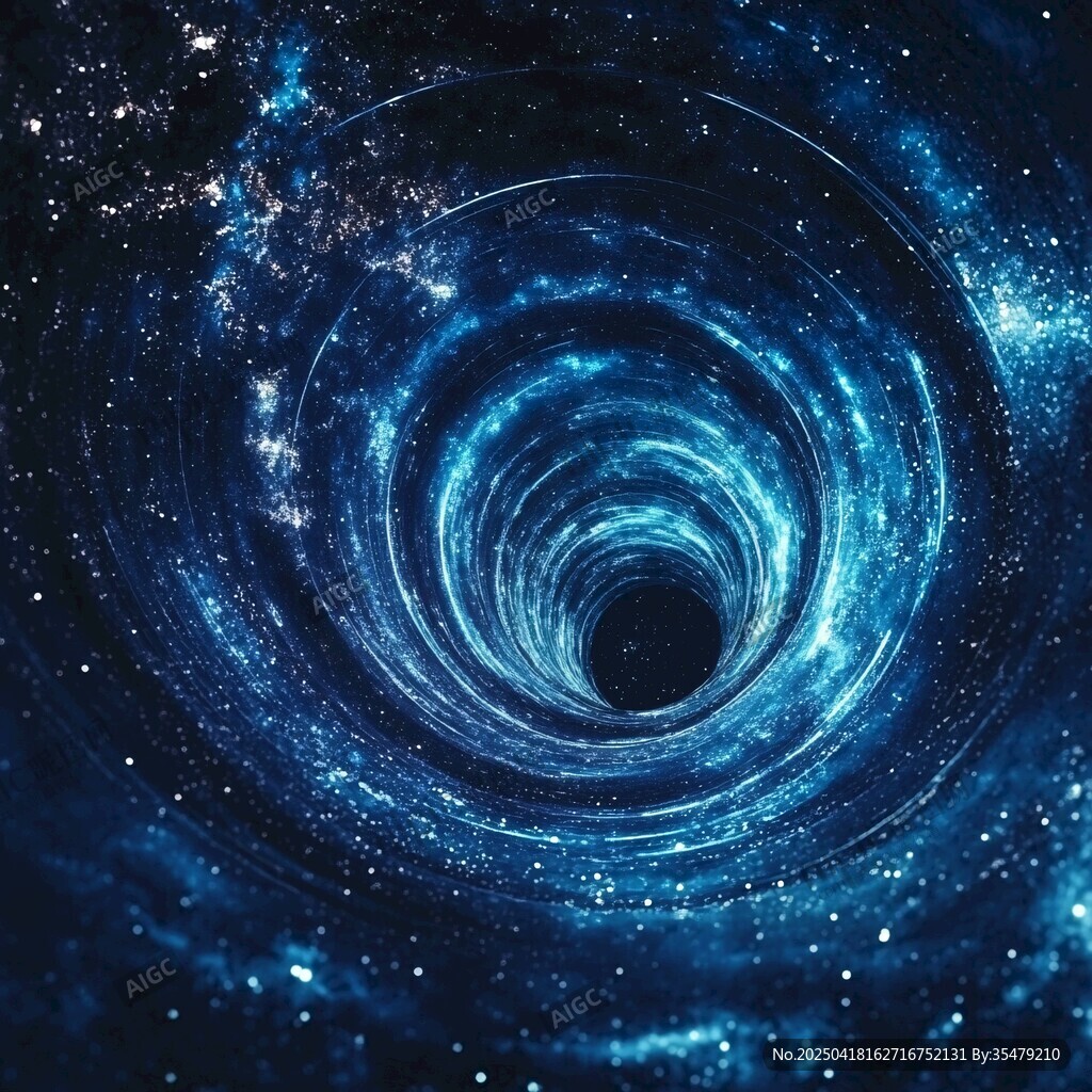 深邃宇宙漩涡 梦幻星空景象