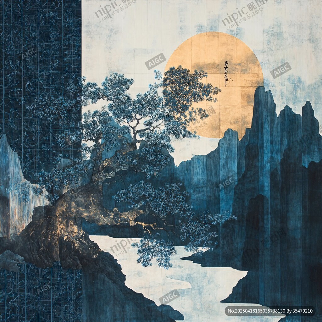 中式山水间的古韵意境
