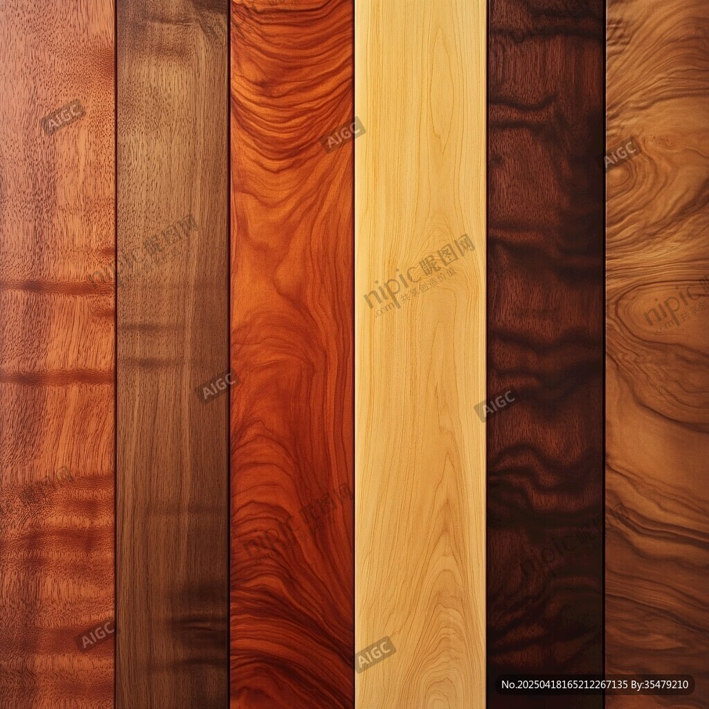 多样木材纹理展示