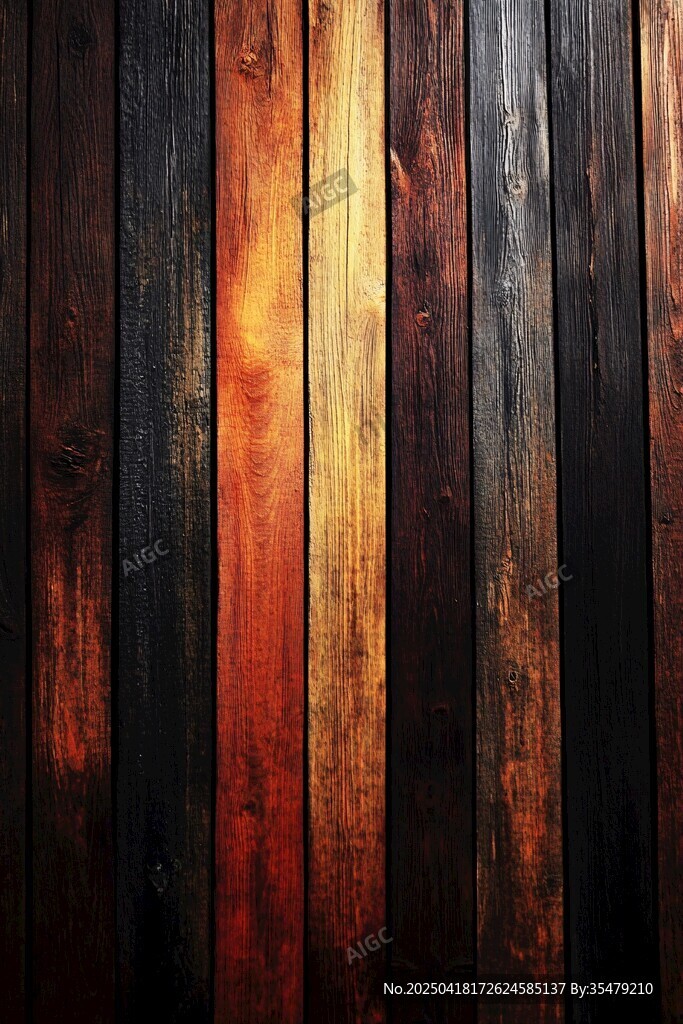 复古木质纹理墙面背景