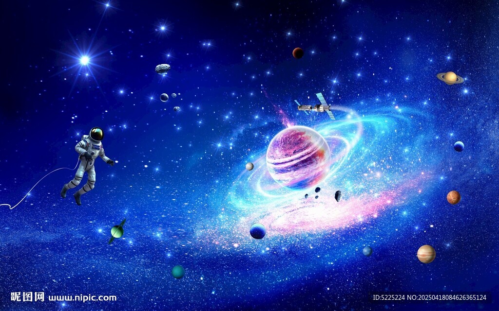 梦幻宇宙星空场景