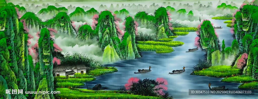 桂林山水画