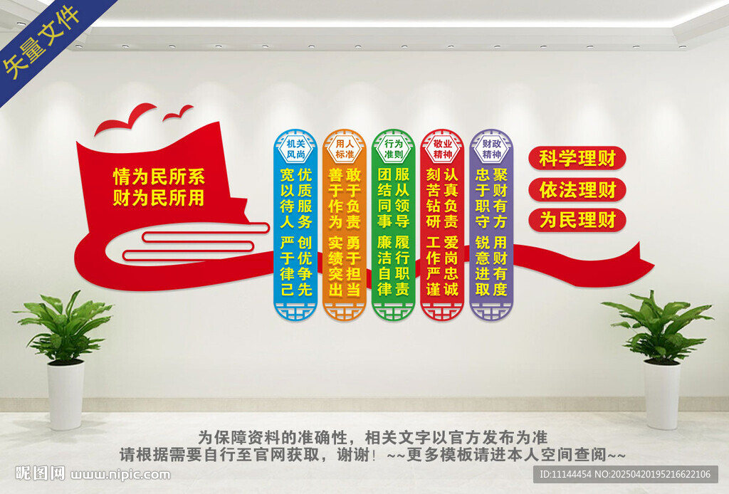 财政局文化墙